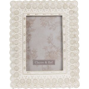 Clayre & Eef 2F0940 Fotorahmen 16x2x21 cm 10x15 cm...