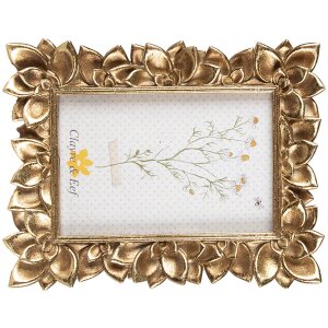 Clayre & Eef 2F1022 Rama foto aurie 16x2x21 cm pentru fotografie 10x15 cm