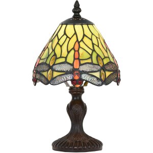 LumiLamp 5LL-5620 Tischlampe Tiffany Grün...