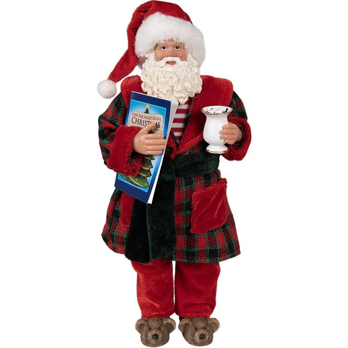 Decoratie Pătrunjel Clayre & Eef 16x8x28 cm Roșu