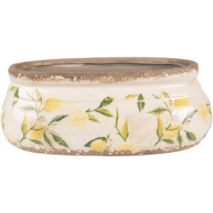 Clayre & Eef 6CE1531M Dekoration Blumentopf 23x10x9...