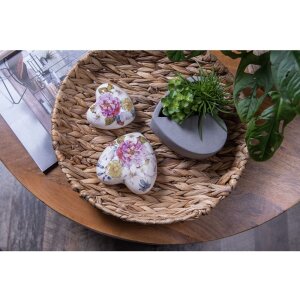 Clayre & Eef 6CE1561M Dekoration Herz 8x8x4 cm Rosa...