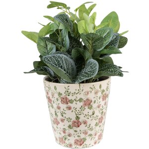 Clayre & Eef 6CE1566L Decorațiune ghiveci de flori...