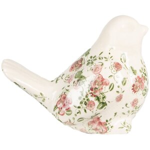 Clayre & Eef 6CE1567L Dekoration Vogel 19x11x14 cm...