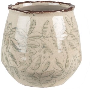 Clayre & Eef 6CE1577M Dekoration Blumentopf Ø...