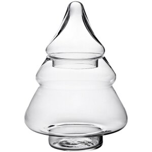 Clayre & Eef 6GL4222 Vorratsglas Weihnachtsbaum...