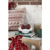 Clayre & Eef 6GL4222 Borcan de depozitare pom de Crăciun Ø19x29cm sticlă stil țară