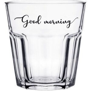 Clayre & Eef 6GL4371 Trinkglas Ø 8x10 cm 250...