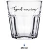 Clayre & Eef 6GL4371 Trinkglas Ø 8x10 cm 250 ml Wasserglas