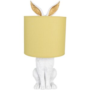 Clayre & Eef 6LMC0013WY Tischlampe Ø 20x43 cm...