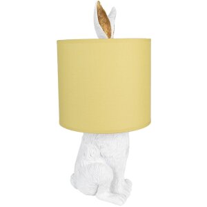 Clayre & Eef 6LMC0013WY Tischlampe Ø 20x43 cm...