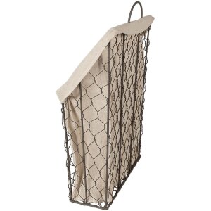 Clayre & Eef 6Y5253 Korb 23x9x21-37 cm Braun Beige