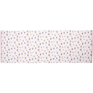 Țăcăruș de masă Clayre & Eef 50x140 cm Beige/Rosa