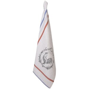 Clayre & Eef DFR42-1 Küchentuch 50x70 cm Beige...