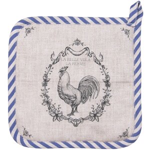 Clayre & Eef DFR45 Topflappen 20x20 cm Beige