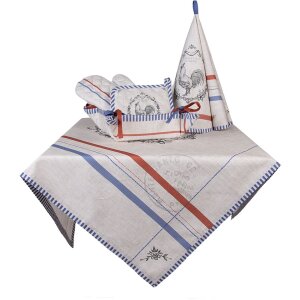 Perne de bucătărie Clayre & Eef DFR45, 20x20 cm, beige