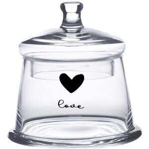 Clayre & Eef LBSGL0001 Vorratsglas mit Deckel...