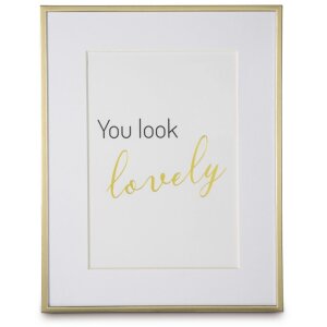 Hama Aluminium-Fotorahmen Sassy 10x15 cm gold matt