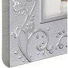Hama aluminiu cadru foto Flora 13x18 cm argint