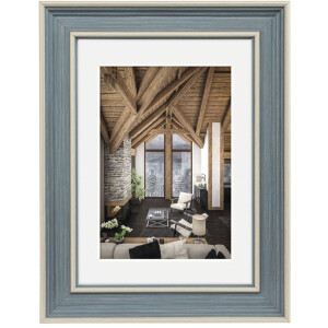 Hama cadru din plastic Rustic 10x15 cm la 30x40 cm cu passe-partout