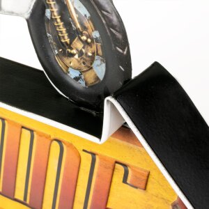 Decorațiune de perete metalică ZEP Winfield 48x38x5 cm