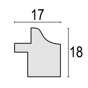 ZEP Bilderrahmen Livorno 30x40 cm braun