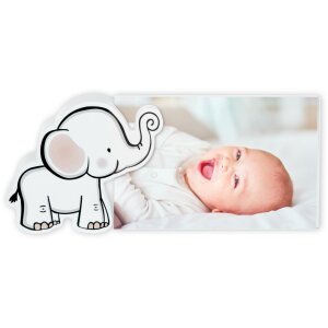 ZEP Baby-Fotorahmen Ulisse 10x15 cm Elefant