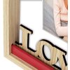 ZEP Holz-Portraitrahmen Vanessa 10x15 cm Love Herzen Rot