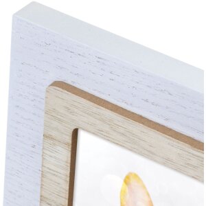 ZEP Holz-Bilderrahmen Zampa 10x15 cm Tierfoto mit Pfotenapplikation