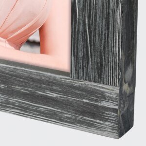 ZEP Holz Bilderrahmen Parma Schwarz 10x15 cm