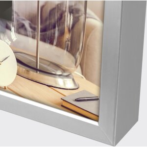 Rama foto din aluminiu ZEP John 15x20 cm, argintiu