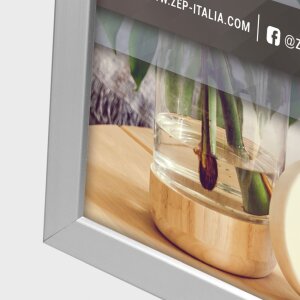 Rama foto din aluminiu ZEP John 15x20 cm, argintiu