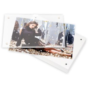 ZEP Acryl Magnetrahmen Clark weiß 10x15 cm bis...