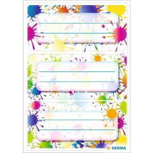 HERMA 1901 Stickere colorate 76x35 mm 9 bucăți