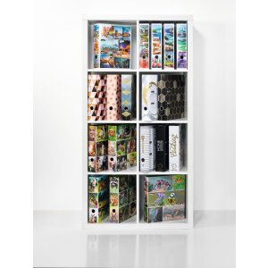 HERMA 7016 Motivordner 70 mm A4 Hexagon schwarz gold