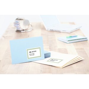 HERMA 10702 Etiketten Recyclingpapier A4 48.3x33.8mm weiß permanent