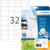 HERMA 10702 Etiketten Recyclingpapier A4 48.3x33.8mm weiß permanent