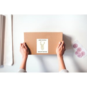 HERMA 10707 Etiketten Recyclingpapier A4 210x148mm weiß permanent