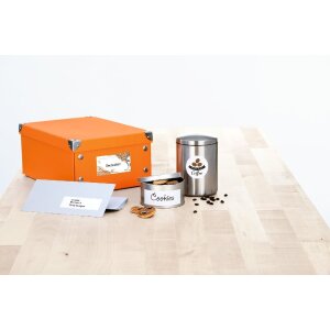 HERMA 10729 Recyclingpapier Etiketten A4 70x37 mm...