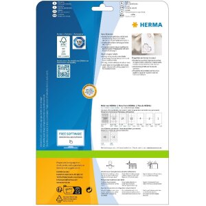 HERMA 10790 PREMIUM Herz-Etiketten A4, Ø 35 mm,...