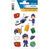HERMA 15487 Set autocolant autocolant pilot avion și accesorii