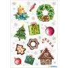 HERMA 15502 Dekor Sticker Weihnachtsmotive Bunt Set