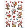 HERMA 15502 Dekor Sticker Weihnachtsmotive Bunt Set