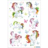 HERMA 15708 Sticker Einhorn "Best Friends" 51-teilig