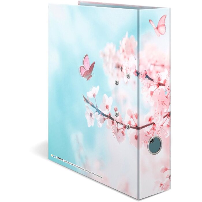 HERMA 19556 Motiv-Ordner A4 Cherry Blossom