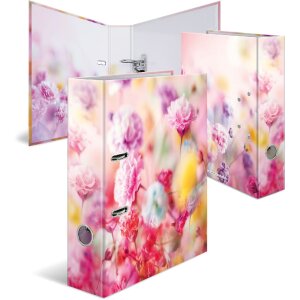 HERMA 19559 Motiv-Ordner A4 Spring Flowers 70 mm