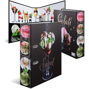 HERMA 19567 Motiv-Ordner A4 Sweets 70 mm