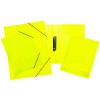 HERMA 19655 Folder A4 PP Neon Yellow Fermoare elastică rezistentă la uzură