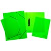 HERMA 19658 A4 PP Neon Green Folder elastic robust