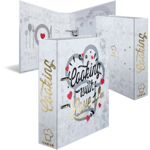 HERMA 19669 Rezeptordner A4 "Cooking with Love"...